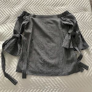 H&M gingham top